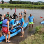 30.07. 2022. Pińczów. IV Spływ Kajakowy im. Jerzego Głowackiego / Fot. Marta Gajda-Kruk - Radio Kielce