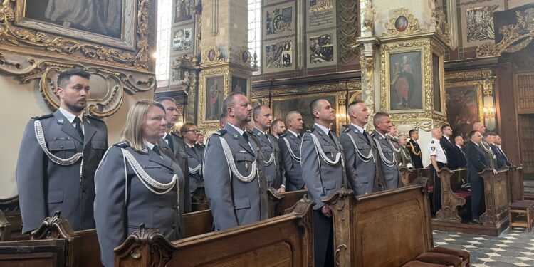 19.07.2022. Sandomierz. Święto policji / Fot. Grażyna Szlęzak - Radio Kielce