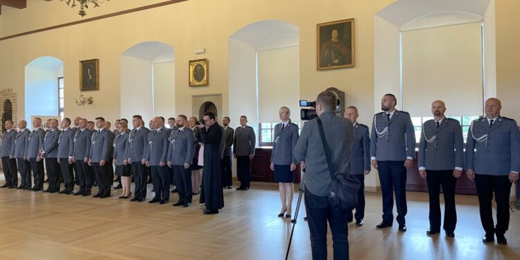 19.07.2022. Sandomierz. Święto policji / Fot. Grażyna Szlęzak - Radio Kielce