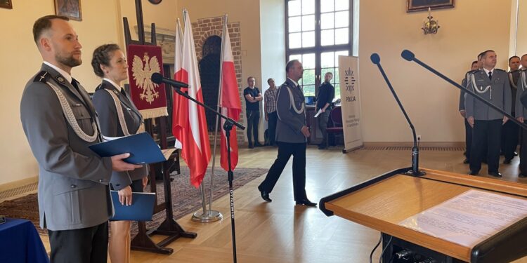 19.07.2022. Sandomierz. Święto policji / Fot. Grażyna Szlęzak - Radio Kielce