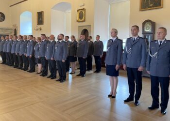 19.07.2022. Sandomierz. Święto policji / Fot. Grażyna Szlęzak - Radio Kielce