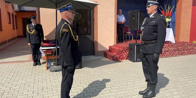 23.07.2022. Ossala. Jubileusz stulecia istnienia Ochotniczej Straży Pożarnej / Fot. Grażyna Szlęzak - Radio Kielce