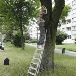 06.07.2022. Kielce. Domki dla owadów na os. Sady / Fot. Jarosław Kubalski - Radio Kielce