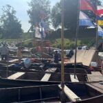 29.07.2022. Sandomierz. Rejs upamiętniający powstańców warszawskich / Fot. Grażyna Szlęzak - Radio Kielce