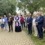 30.07.2022. Sandomierz. Obchodzy 78. rocznicy Powstania Warszawskiego. Odsłonięcie tablicy K. K. Baczyńskiego / Fot. Grażyna Szlęzak - Radio Kielce