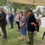 30.07.2022. Sandomierz. Obchodzy 78. rocznicy Powstania Warszawskiego. Odsłonięcie tablicy K. K. Baczyńskiego / Fot. Grażyna Szlęzak - Radio Kielce
