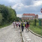 30.07.2022. Sandomierz. Szkolenie instruktorów nordic walking / Fot. Grażyna Szlęzak - Radio Kielce