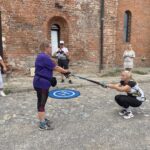 30.07.2022. Sandomierz. Szkolenie instruktorów nordic walking / Fot. Grażyna Szlęzak - Radio Kielce