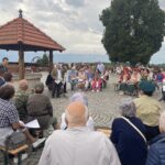 30.07.2022. Sandomierz. Spotkanie pt. „Wolne śpiewanie”. /Fot. Grażyna Szlęzak - Radio Kielce