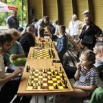 06.07.2022. Kielce. Park Miejski. Wakacyjna Szkoła Szachowa Radia Kielce / Fot. Jarosław Kubalski - Radio Kielce