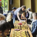 06.07.2022. Kielce. Park Miejski. Wakacyjna Szkoła Szachowa Radia Kielce / Fot. Jarosław Kubalski - Radio Kielce