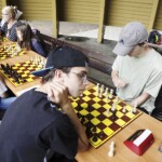 06.07.2022. Kielce. Park Miejski. Wakacyjna Szkoła Szachowa Radia Kielce / Fot. Jarosław Kubalski - Radio Kielce