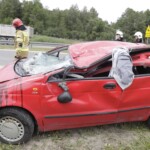 07.07.2022. Suchedniów. Wypadek na S7 / Fot. Jarosław Kubalski - Radio Kielce