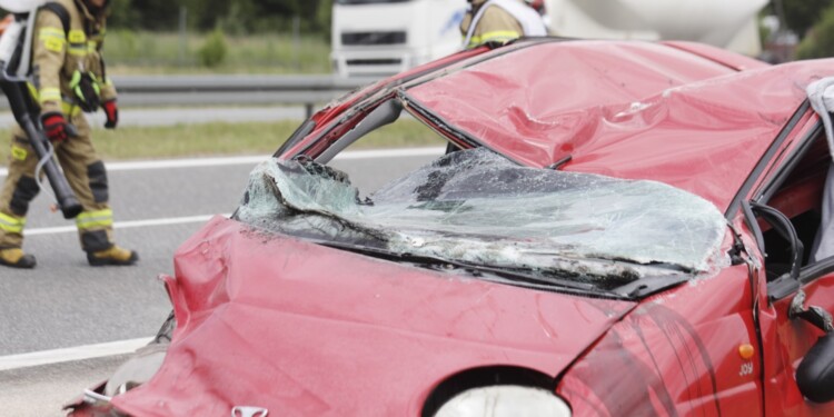 07.07.2022. Suchedniów. Wypadek na S7 / Fot. Jarosław Kubalski - Radio Kielce