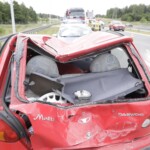 07.07.2022. Suchedniów. Wypadek na S7 / Fot. Jarosław Kubalski - Radio Kielce