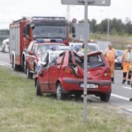 07.07.2022. Suchedniów. Wypadek na S7 / Fot. Jarosław Kubalski - Radio Kielce