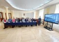 07.07.2022. Kielce. Podpisanie umowy w pomiędzy MPEC i firmą, która wykona przyłączenie do miejskiej sieci ciepłowniczej budynków Świętokrzyskiego Centrum Onkologii / Fot. Jarosław Kubalski - Radio Kielce