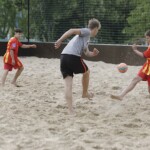 09.07.2022. Kielce. XI Turniej Piłkarski Plażowych Trójek o Puchar senatora Krzysztofa Słonia / Fot. Jarosław Kubalski - Radio Kielce