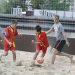 09.07.2022. Kielce. XI Turniej Piłkarski Plażowych Trójek o Puchar senatora Krzysztofa Słonia / Fot. Jarosław Kubalski - Radio Kielce