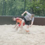 09.07.2022. Kielce. XI Turniej Piłkarski Plażowych Trójek o Puchar senatora Krzysztofa Słonia / Fot. Jarosław Kubalski - Radio Kielce