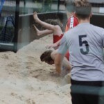 09.07.2022. Kielce. XI Turniej Piłkarski Plażowych Trójek o Puchar senatora Krzysztofa Słonia / Fot. Jarosław Kubalski - Radio Kielce