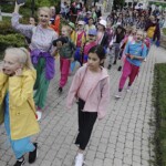 10.07.2022. Kielce. Korowód uczestników Przeglądu Piosenki Harcerskiej / Fot. Jarosław Kubalski - Radio Kielce