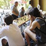 20.07.2022. Kielce. Park Miejski. Wakacyjna Szkoła Szachowa Radia Kielce / Fot. Jarosław Kubalski - Radio Kielce