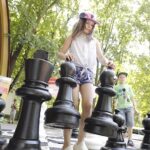 20.07.2022. Kielce. Park Miejski. Wakacyjna Szkoła Szachowa Radia Kielce / Fot. Jarosław Kubalski - Radio Kielce