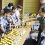 20.07.2022. Kielce. Park Miejski. Wakacyjna Szkoła Szachowa Radia Kielce / Fot. Jarosław Kubalski - Radio Kielce