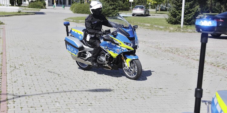 25.07.2022. Kielce. Nowe motocykle świętokrzyskiej policji / Fot. Jarosław Kubalski - Radio Kielce