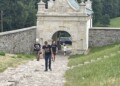 03.07.2022. Święty Krzyż. Turyści na Świętym Krzyżu / Fot. Iwona Murawska - Radio Kielce