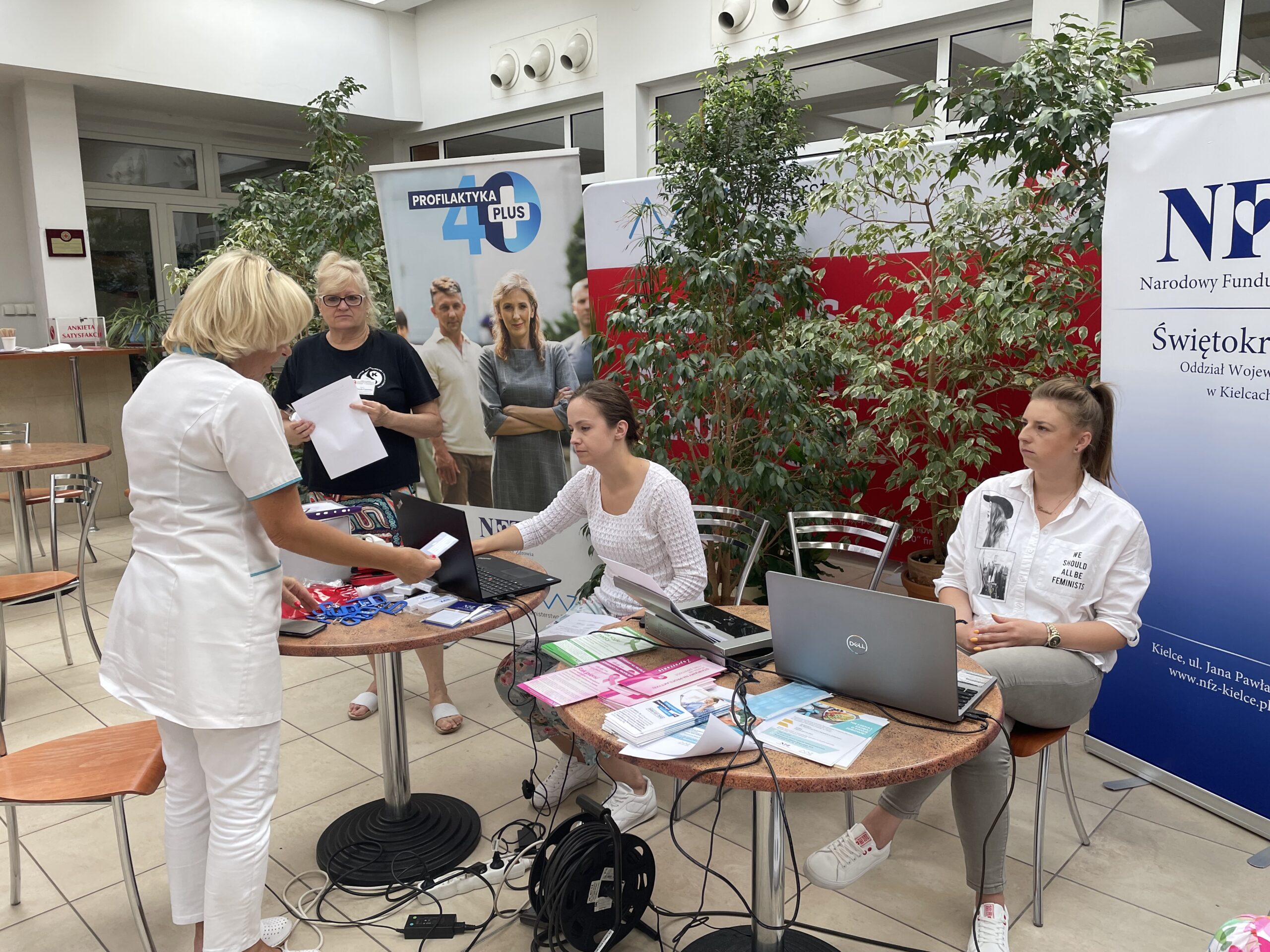 15.07.2022. Kielce. Centrum Krwiodawstwa i Krwiolecznictwa. Akcja oddawania krwi / Fot. Iwona Murawska - Radio Kielce