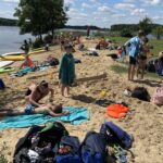 27.07.2022. Cedzyna. Zalew. Półkolonie dla dzieci / Fot. Iwona Murawska - Radio Kielce