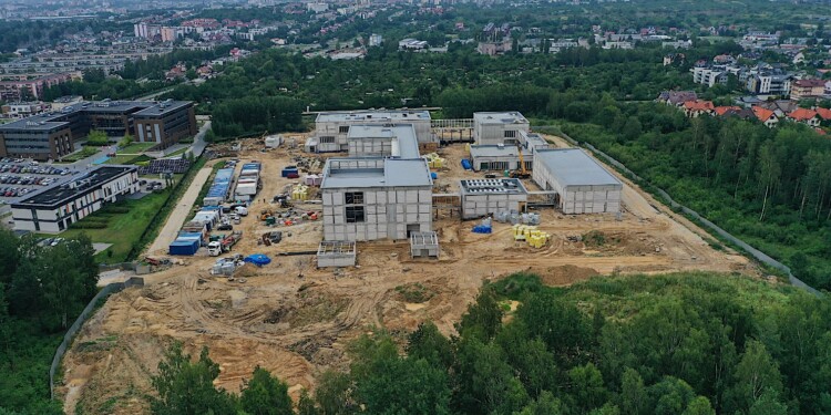 06.07.2022. Kielce. Budowa Świętokrzyskiego Kampusu Głównego Urzędu Miar / Fot. Jarosław Kubalski - Radio Kielce