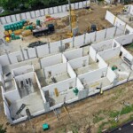 08.07.2022. Kielce. Budowa hali sportowej przy I Liceum Ogólnokształcącym im. Stefana Żeromskiego w Kielcach / Fot. Jarosław Kubalski - Radio Kielce