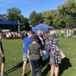 17.07.2022. Stawy w gminie Imielno. Piknik rodzinny. Na zdjęciu poseł Krzysztof Lipiec / Fot. Michał Kita - Radio Kielce