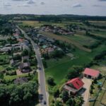 28.07.2022. Łagów. Droga powiatowa, łącząca Łagów z miejscowością Sędek / Fot. Jarosław Kubalski - Radio Kielce