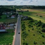 28.07.2022. Łagów. Droga powiatowa, łącząca Łagów z miejscowością Sędek / Fot. Jarosław Kubalski - Radio Kielce