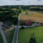 28.07.2022. Łagów. Droga powiatowa, łącząca Łagów z miejscowością Sędek / Fot. Jarosław Kubalski - Radio Kielce