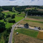 28.07.2022. Łagów. Droga powiatowa, łącząca Łagów z miejscowością Sędek / Fot. Jarosław Kubalski - Radio Kielce