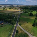 28.07.2022. Łagów. Droga powiatowa, łącząca Łagów z miejscowością Sędek / Fot. Jarosław Kubalski - Radio Kielce