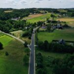 28.07.2022. Łagów. Droga powiatowa, łącząca Łagów z miejscowością Sędek / Fot. Jarosław Kubalski - Radio Kielce