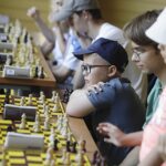 21.07.2022. Kielce. Park Miejski. Wakacyjna Szkoła Szachowa Radia Kielce / Fot. Jarosław Kublaski - Radio Kielce