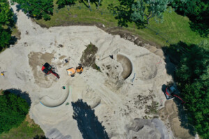 13.07.2022. Kielce. Budowa pumptracka / Fot. Jarosław Kubalski - Radio Kielce