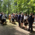 04.07.2022. Bór Kunowski. Uroczystości upamiętniające brutalną pacyfikację wsi Bór Kunowski / Fot. Anna Głąb - Radio Kielce