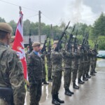 10.07.2022. Wola Grojecka. Uroczystości w 78. rocznicę potyczki oddziału Tomasza Wojcka „Tarzana” z Niemcami / Fot. Anna Głąb - Radio Kielce