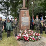 10.07.2022. Wola Grojecka. Uroczystości w 78. rocznicę potyczki oddziału Tomasza Wojcka „Tarzana” z Niemcami / Fot. Anna Głąb - Radio Kielce