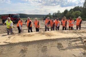 14.07.2022. Wąchock. Rozpoczęcie budowy obwodnicy Starachowic / Fot. Anna Głąb - Radio Kielce