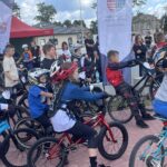 Rowerowe harce w Skarżysku - Radio Kielce 17.07.2022. Skarżysko-Kamienna. Mistrzostwa Polski Pumptrack / Fot. Anna Głąb - Radio Kielce