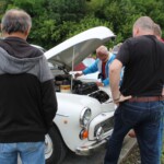 09.07.2022. Opatowiec. XVII Rajd Pojazdów Zabytkowych Szlakiem Republiki Partyzanckiej / Fot. Marta Gajda-Kruk - Radio Kielce